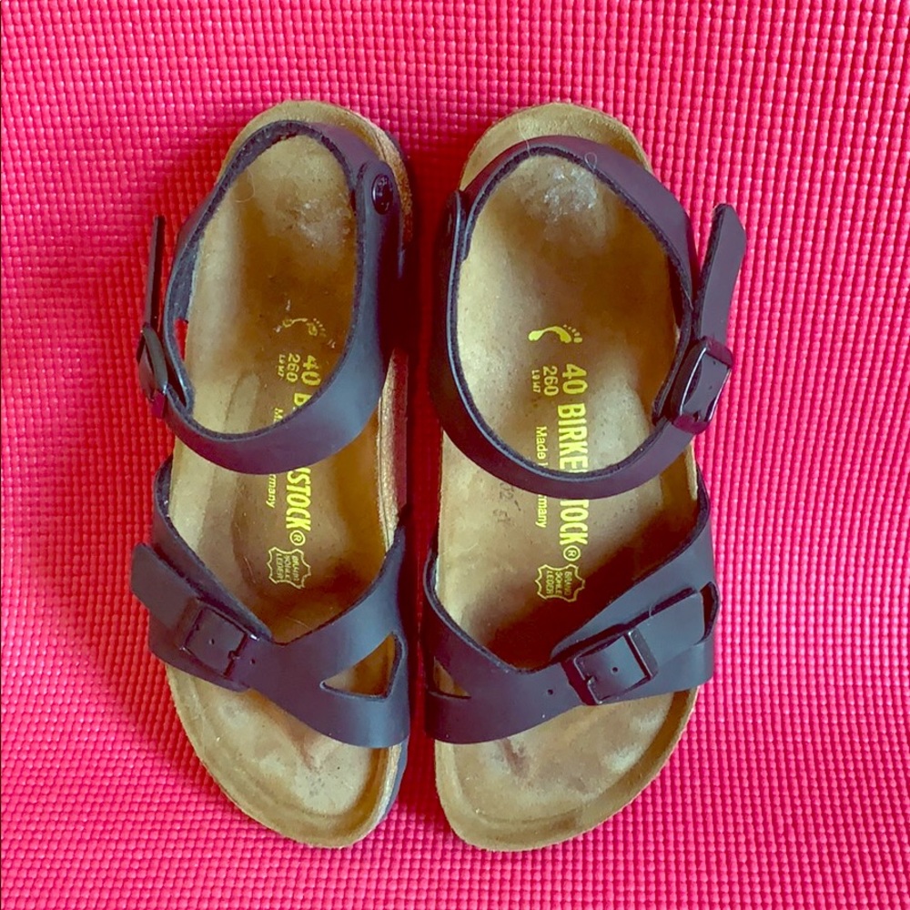 Birkenstock 9-9.5|40 RIO BirkoFlor *pic size chart